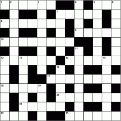 Large print crossword puzzle